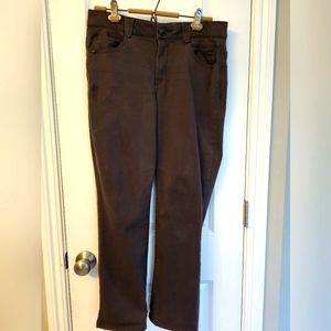 Democracy AbSolution chocolate brown  dress pants size 10P